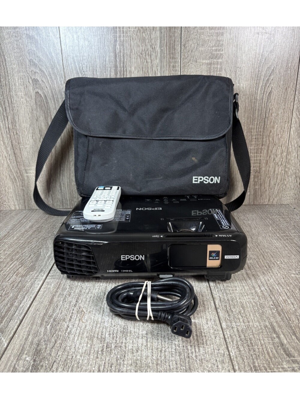 Epson LCD Projector EX7235 H654A WXGA 3LCD HDMI MHL w/ Remote